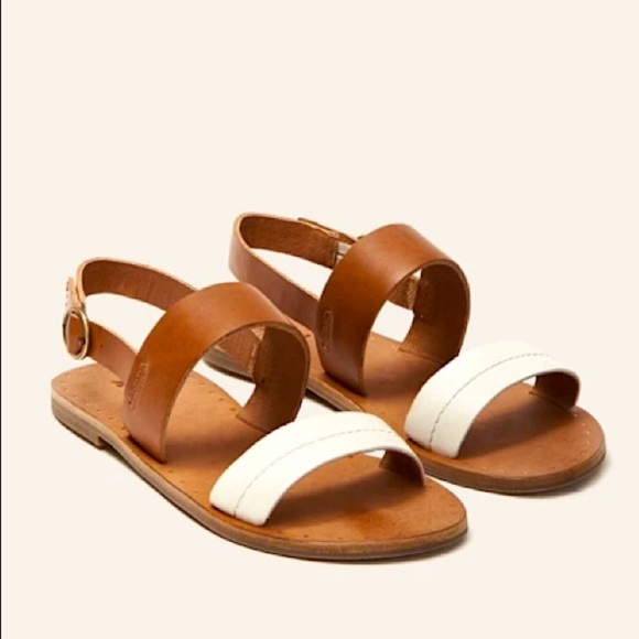 Frye Ally 2 Band Sling Flat Leather Casual Sandals - Picture 16 of 16